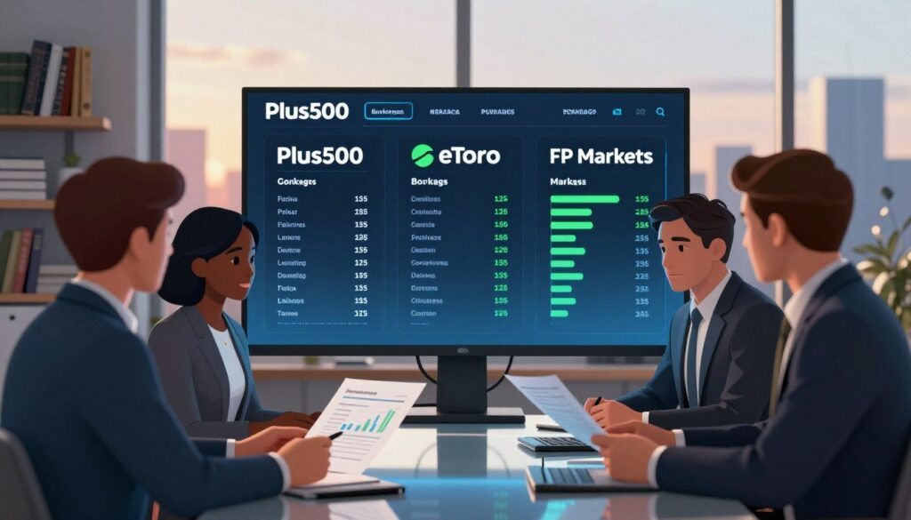 Analyse des offres de Plus500, eToro et FP Markets Analyse des offres de Plus500, eToro et FP Markets