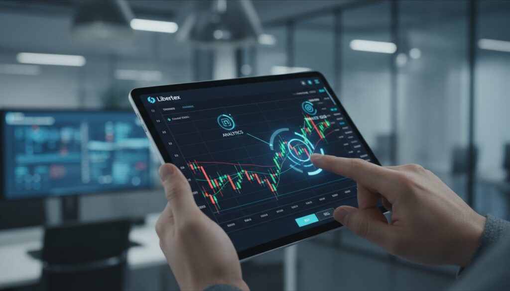 Application Libertex interface trading sans spread