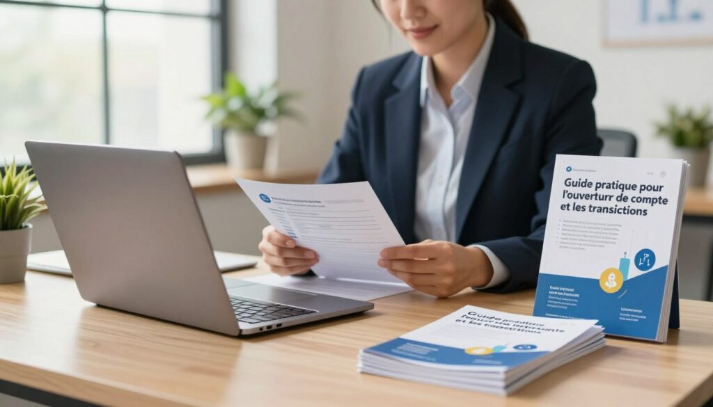 Guide pratique pour l’ouverture de compte et les transactions Guide pratique pour l’ouverture de compte et les transactions