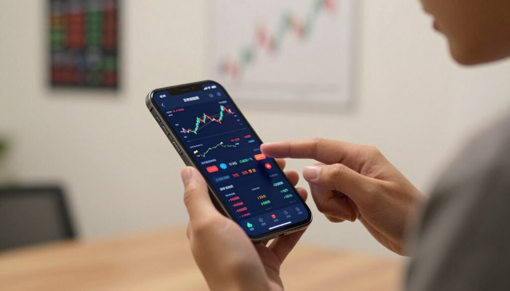 interface utilisateur expérience mobile trading interface utilisateur expérience mobile trading