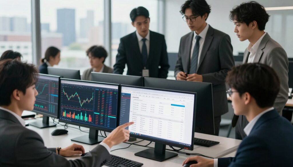 comparaison des courtiers sur plateforme trading