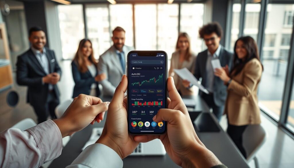 avantages d'investir via une application mobile