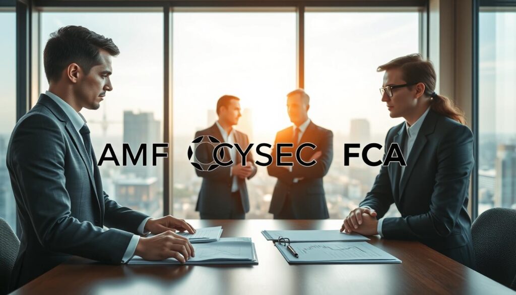 amf cysec fca régulation broker