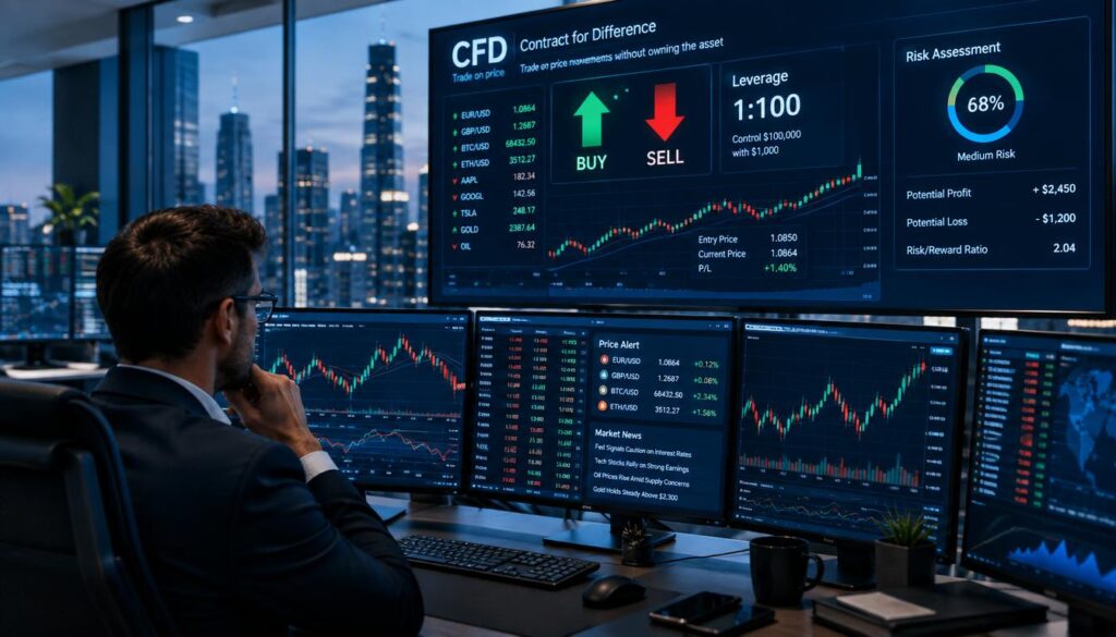 Mécanisme du Trading sur CFD